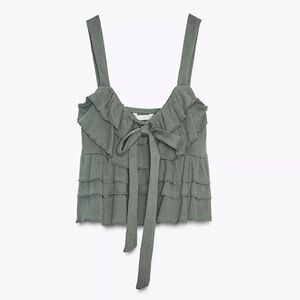 Zara Ruffle Top